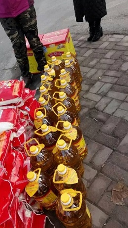 恩城孩子的花生调和油